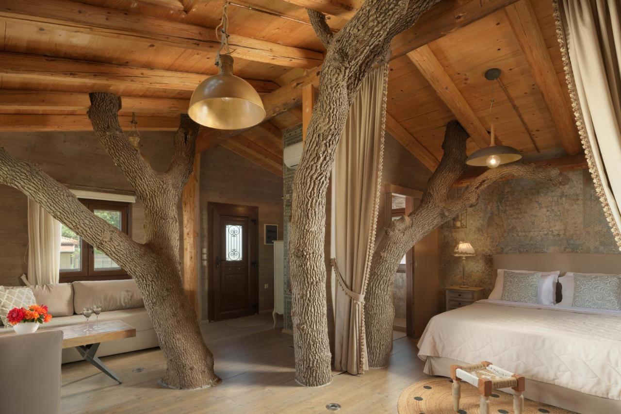 Villa Stolidi Mou Treehouse à Atsipopoulo Extérieur photo