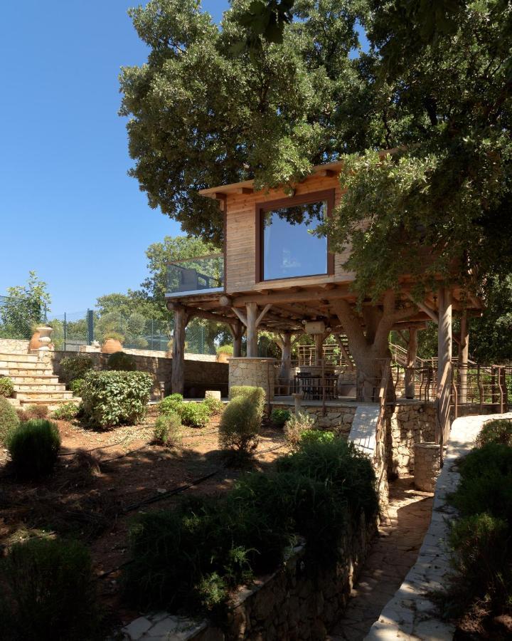 Villa Stolidi Mou Treehouse à Atsipopoulo Extérieur photo