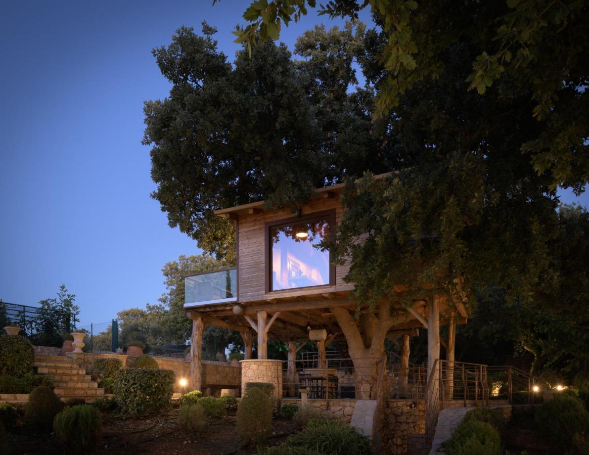Villa Stolidi Mou Treehouse à Atsipopoulo Extérieur photo